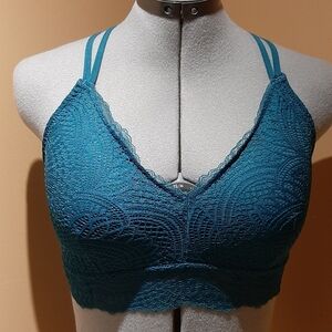 Blue bralette